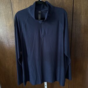 Men's Gerry Active 1/4 Zip Pullover Navy Blue Size XLarge